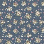 Wild Flowers R651625D Blue Petite Floral Marcus Fabrics